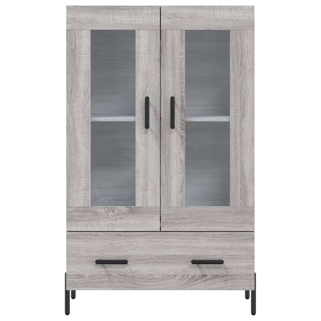 Highboard Grey Sonoma 69,5x31x115 cm Engineered Wood