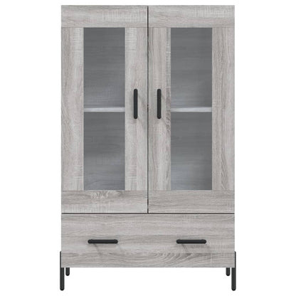 Highboard Grey Sonoma 69,5x31x115 cm Engineered Wood