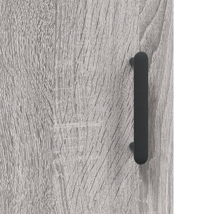 Highboard Grey Sonoma 69,5x31x115 cm Engineered Wood