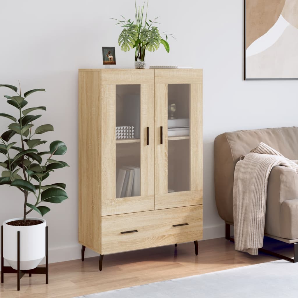 Highboard Sonoma Oak 69,5x31x115 cm Engineered Wood