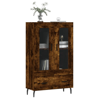 Highboard Smoked Oak 69,5x31x115 cm Engineered Wood