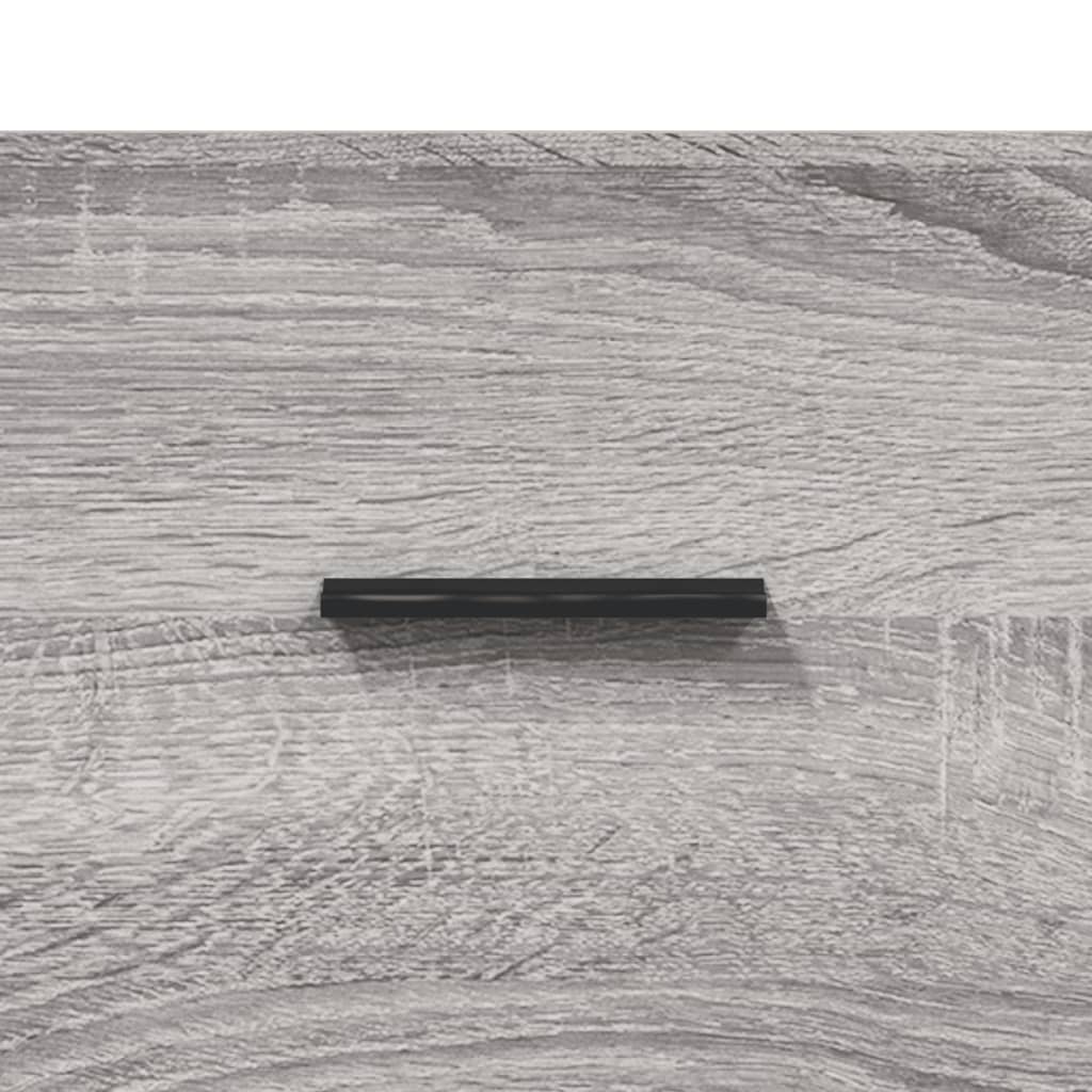Highboard Grey Sonoma 69.5x31x115 cm Engineered Wood