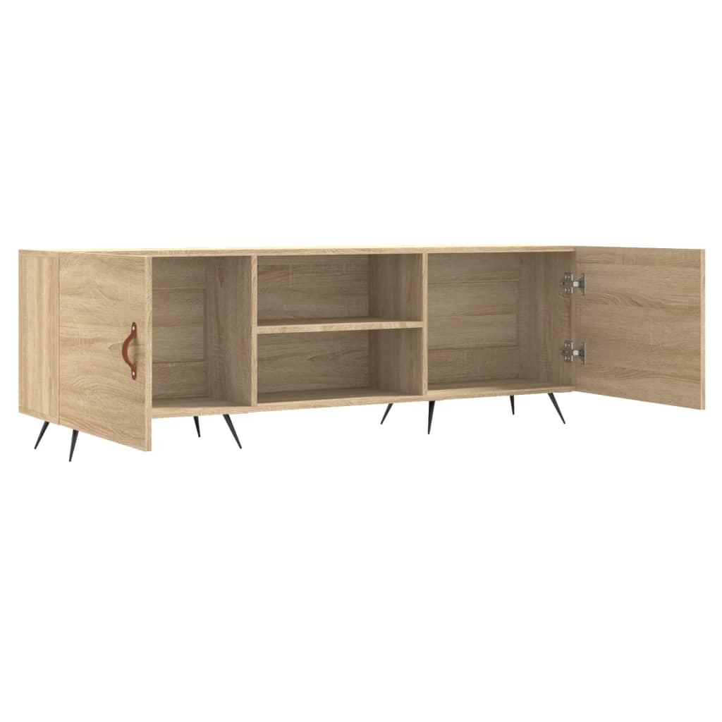 TV Cabinet Sonoma Oak 150x30x50 cm Engineered Wood
