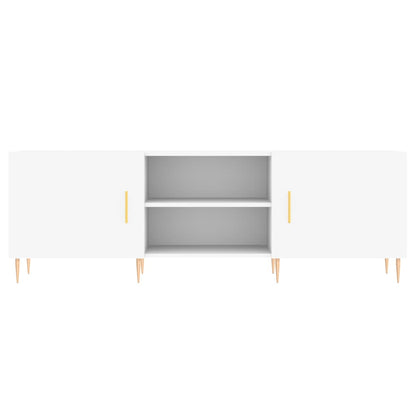 TV Cabinet White 150x30x50 cm Engineered Wood