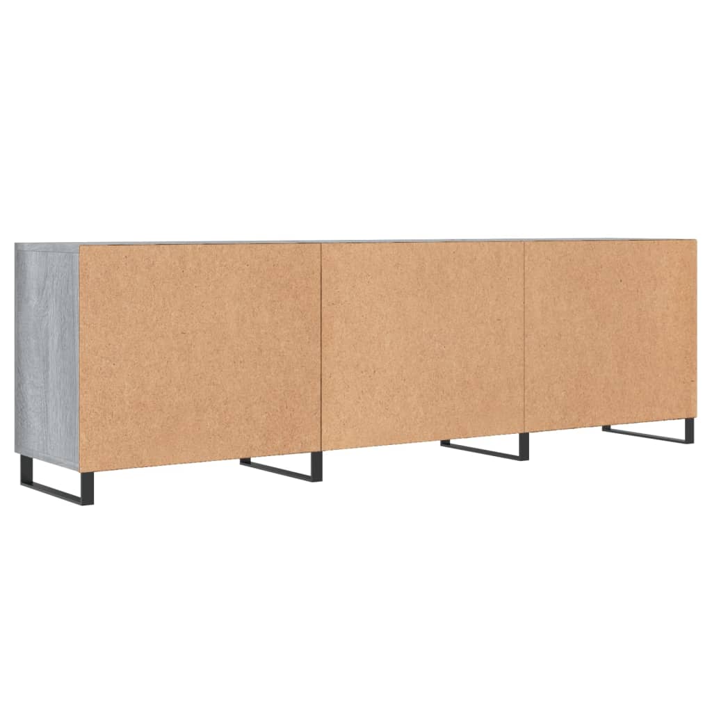 TV Cabinet Grey Sonoma 150x30x50 cm Engineered Wood