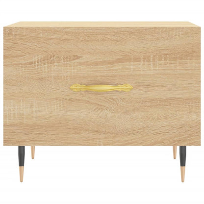 Coffee Tables 2 pcs Sonoma Oak 50x50x40 cm Engineered Wood