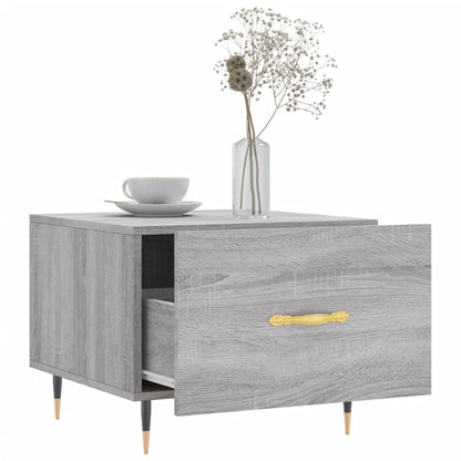Coffee Tables 2 pcs Grey Sonoma 50x50x40 cm Engineered Wood