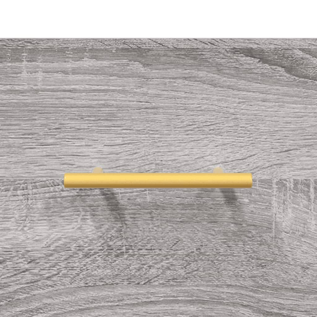 Coffee Table Grey Sonoma 50x50x40 cm Engineered Wood