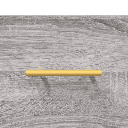 Coffee Table Grey Sonoma 50x50x40 cm Engineered Wood