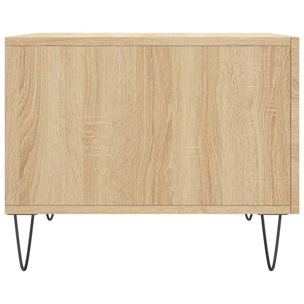 Coffee Tables 2 pcs Sonoma Oak 50x50x40 cm Engineered Wood