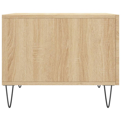Coffee Tables 2 pcs Sonoma Oak 50x50x40 cm Engineered Wood