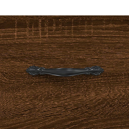 Coffee Tables 2 pcs Brown Oak 50x50x40 cm Engineered Wood