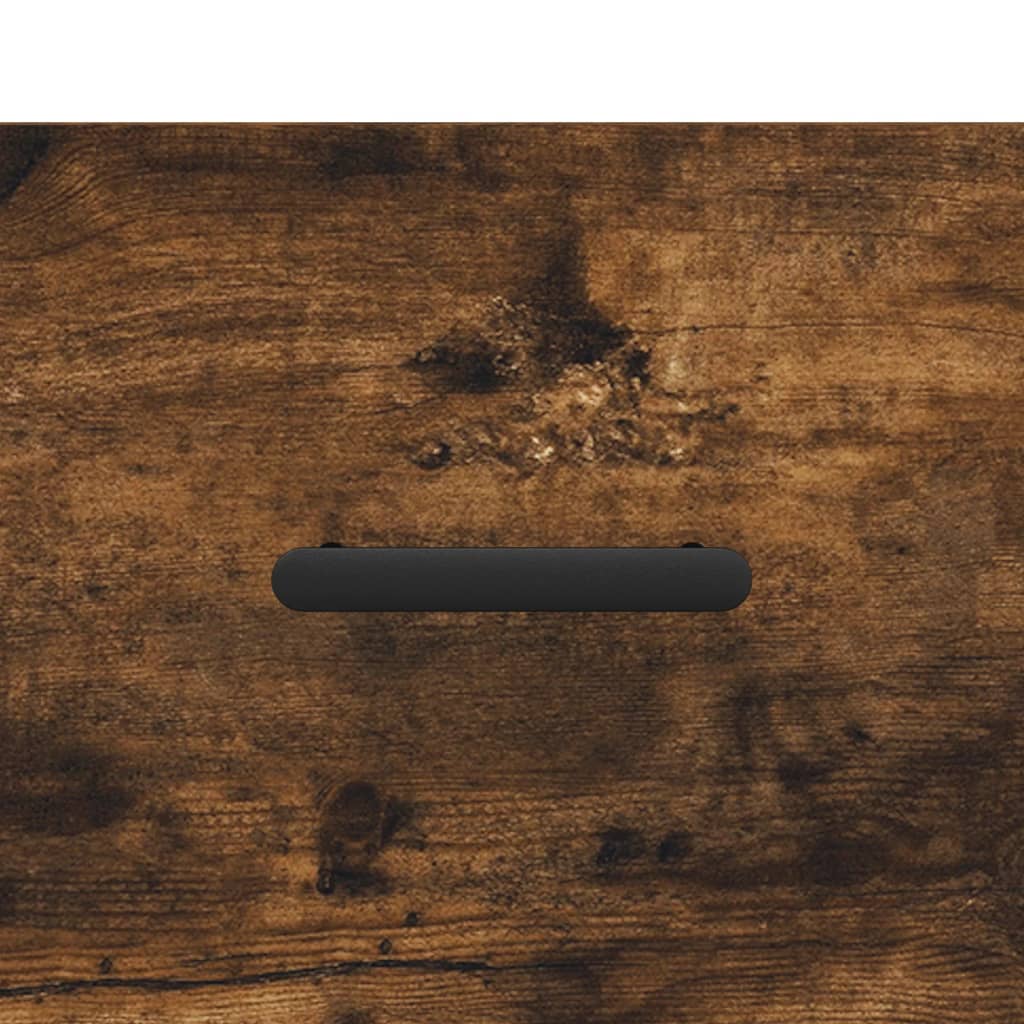 Coffee Tables 2 pcs Smoked Oak 50x50x40 cm Engineered Wood
