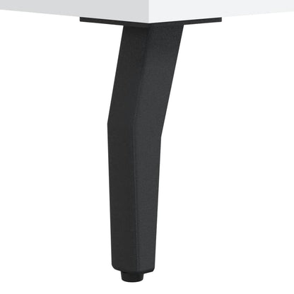 Coffee Tables 2 pcs White 50x50x40 cm Engineered Wood