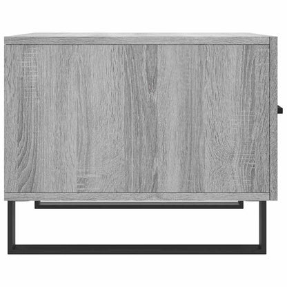 Coffee Table Grey Sonoma 50x50x40 cm Engineered Wood