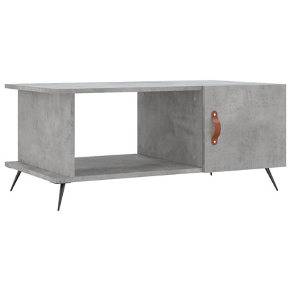Coffee Table Concrete Grey 90x50x40 cm Engineered Wood