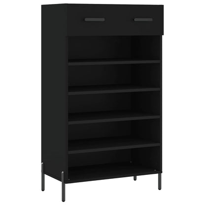 Shoe Cabinet | Black | Engineered wood, iron, zinc alloy | Medium