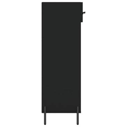 Shoe Cabinet | Black | Engineered wood, iron, zinc alloy | Medium