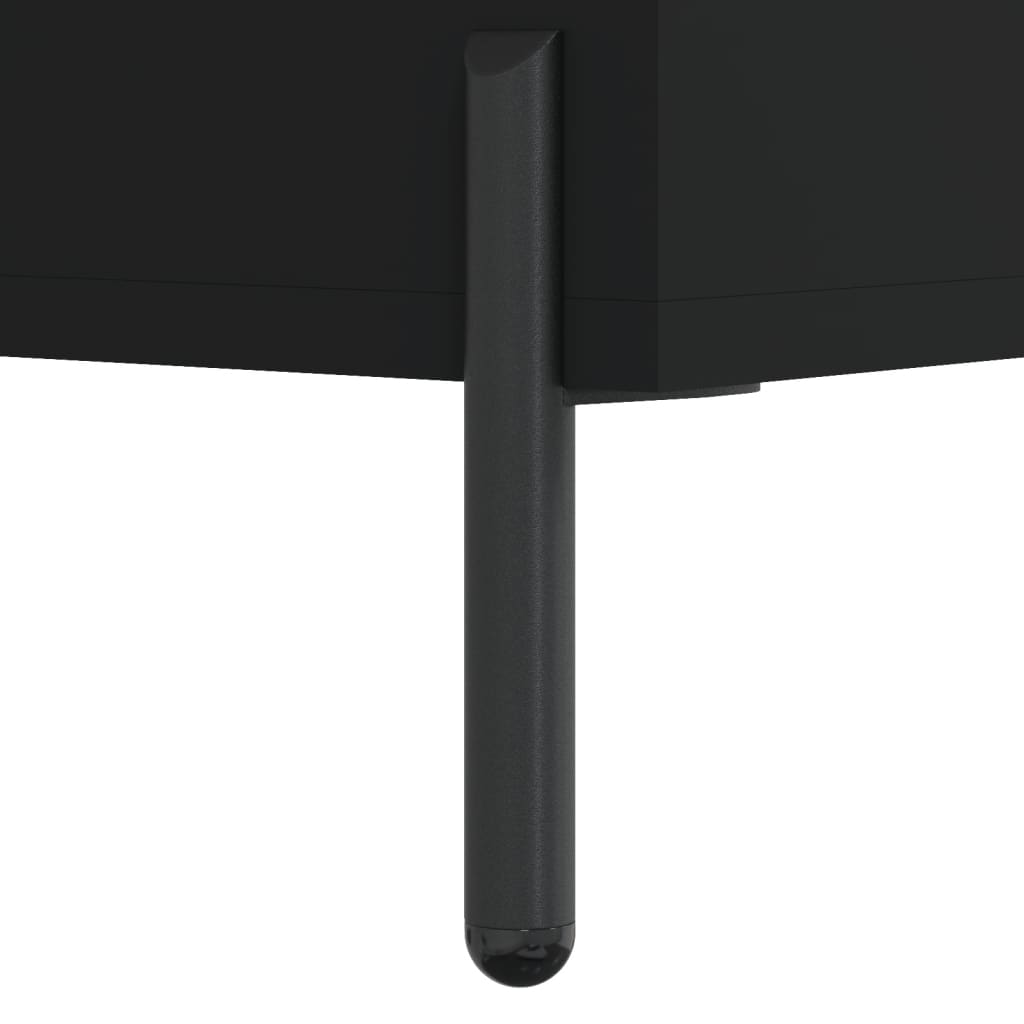 Shoe Cabinet | Black | Engineered wood, iron, zinc alloy | Medium
