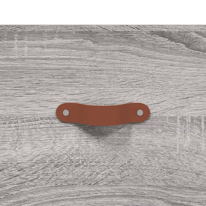Shoe Cabinet Grey Sonoma 30x35x105 cm Engineered Wood
