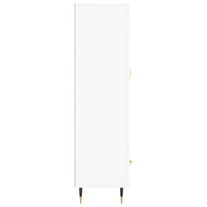 Highboard White 69,5x31x115 cm Engineered Wood