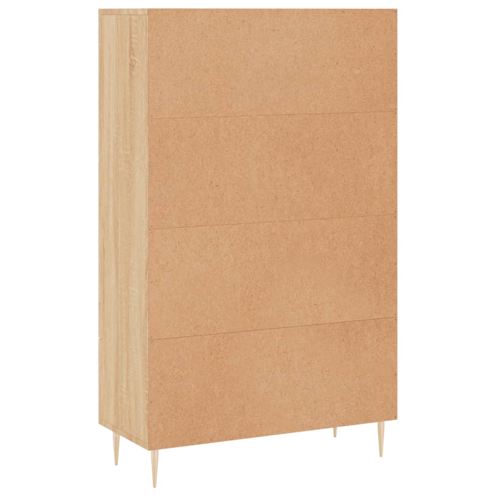 Highboard Sonoma Oak 69.5x31x115 cm Engineered Wood