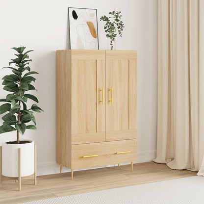 Highboard Sonoma Oak 69,5x31x115 cm Engineered Wood