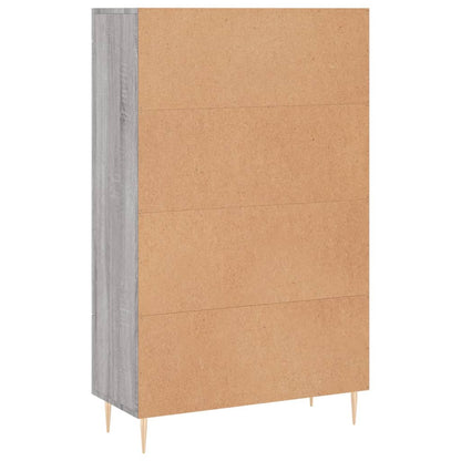 Highboard Grey Sonoma 69,5x31x115 cm Engineered Wood