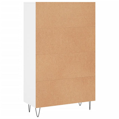 Highboard White 69,5x31x115 cm Engineered Wood