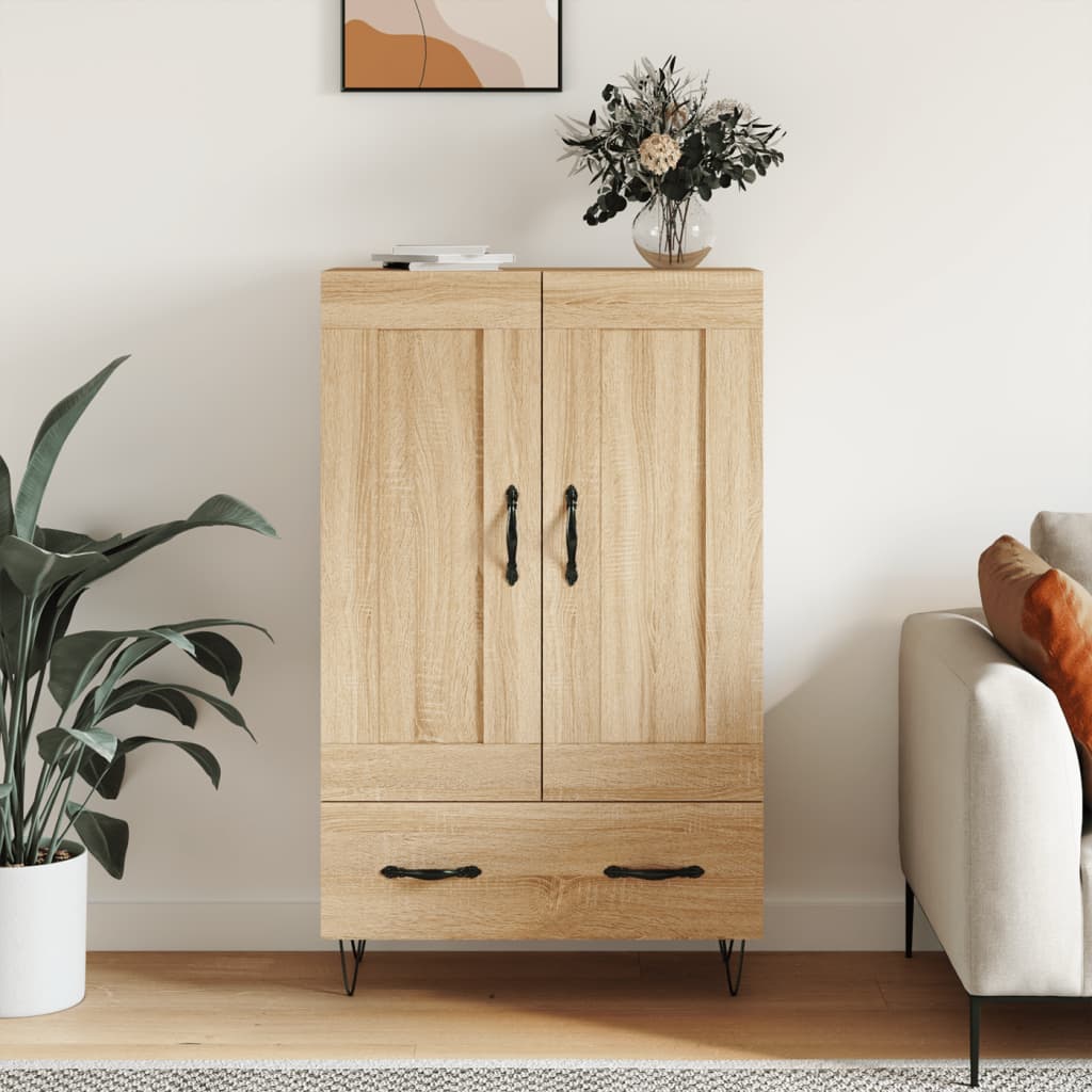 Highboard Sonoma Oak 69,5x31x115 cm Engineered Wood
