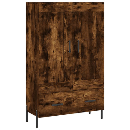 Highboard Smoked Oak 69,5x31x115 cm Engineered Wood