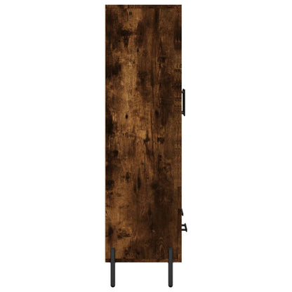 Highboard Smoked Oak 69,5x31x115 cm Engineered Wood