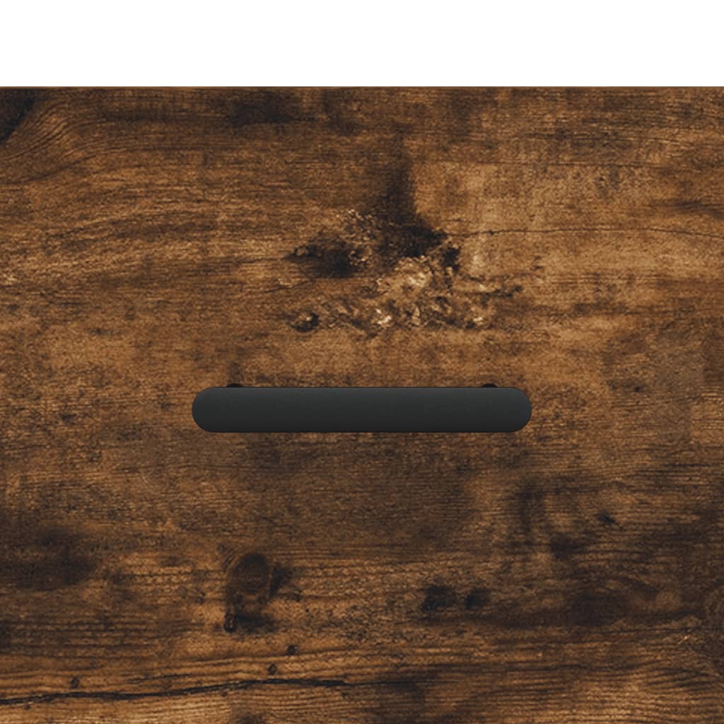 Highboard Smoked Oak 69,5x31x115 cm Engineered Wood