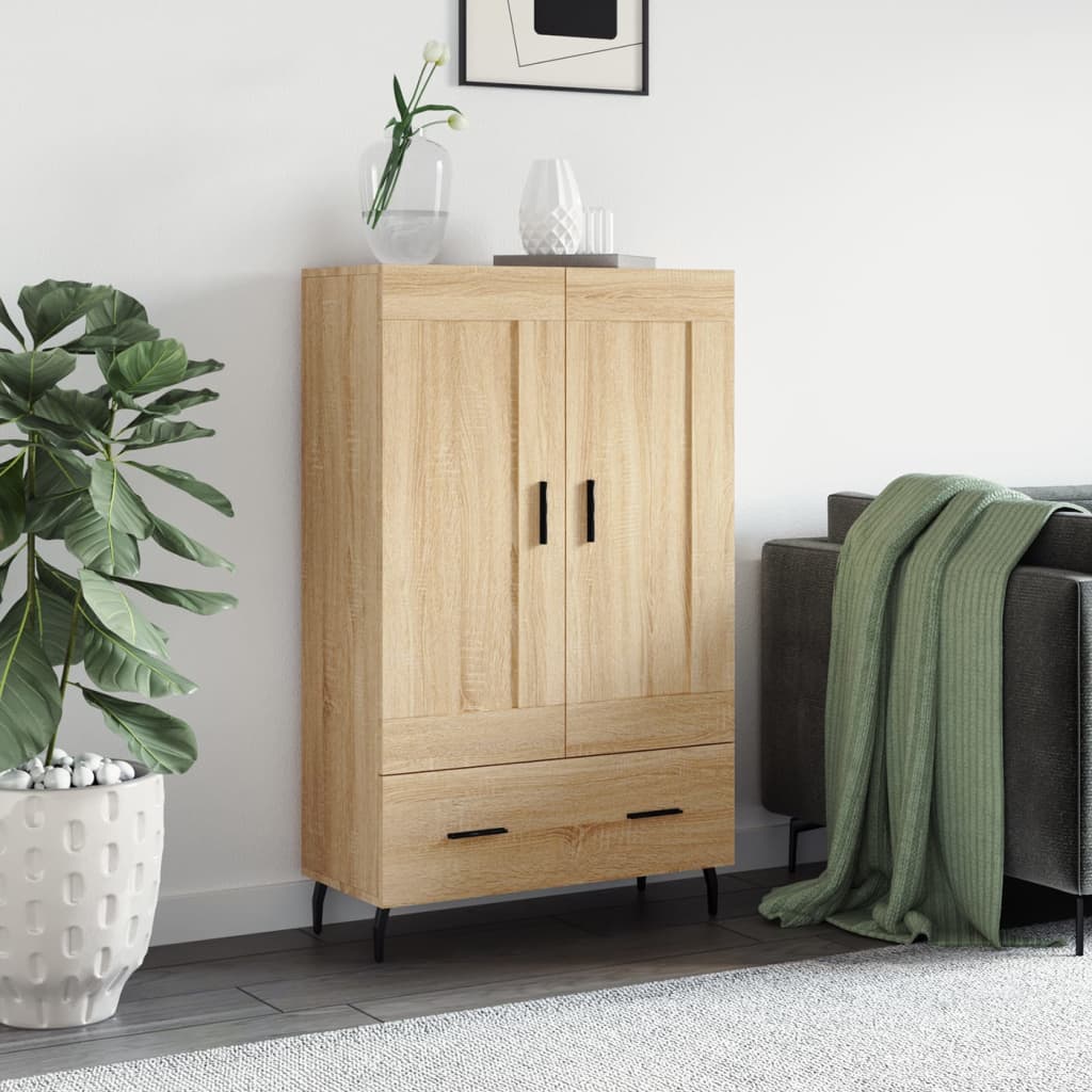 Highboard Sonoma Oak 69.5x31x115 cm Engineered Wood
