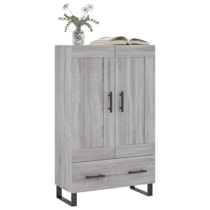 Highboard Grey Sonoma 69,5x31x115 cm Engineered Wood