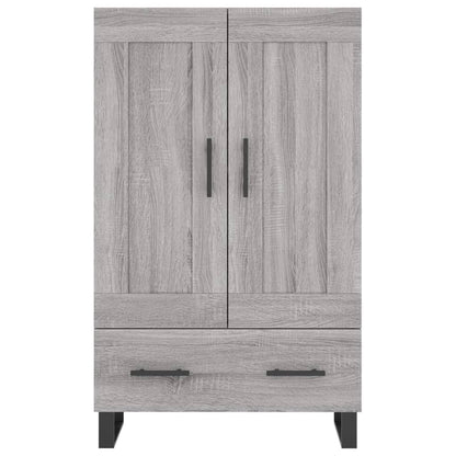Highboard Grey Sonoma 69.5x31x115 cm Engineered Wood