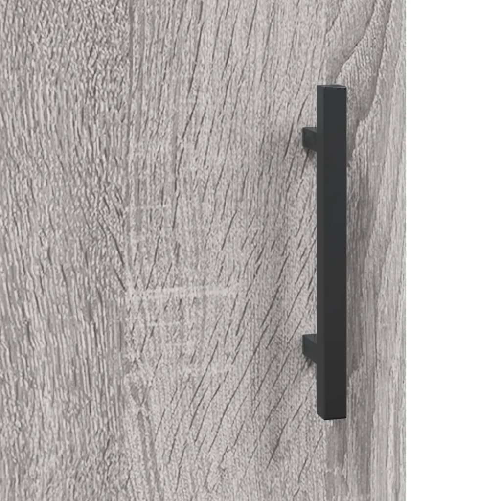 Highboard Grey Sonoma 69,5x31x115 cm Engineered Wood