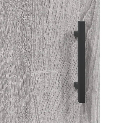 Highboard Grey Sonoma 69,5x31x115 cm Engineered Wood