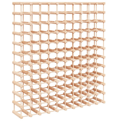 Wine Rack for 120 Bottles 112.5x23x123.5 cm Solid Wood Pine