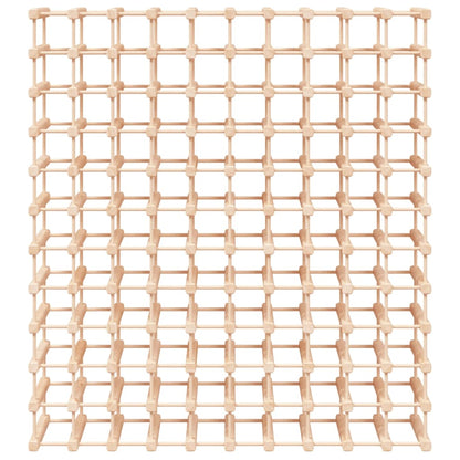 Wine Rack for 120 Bottles 112.5x23x123.5 cm Solid Wood Pine