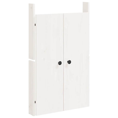 Outdoor Kitchen Doors MEPPEL White 50x9x82 cm Solid Wood Pine
