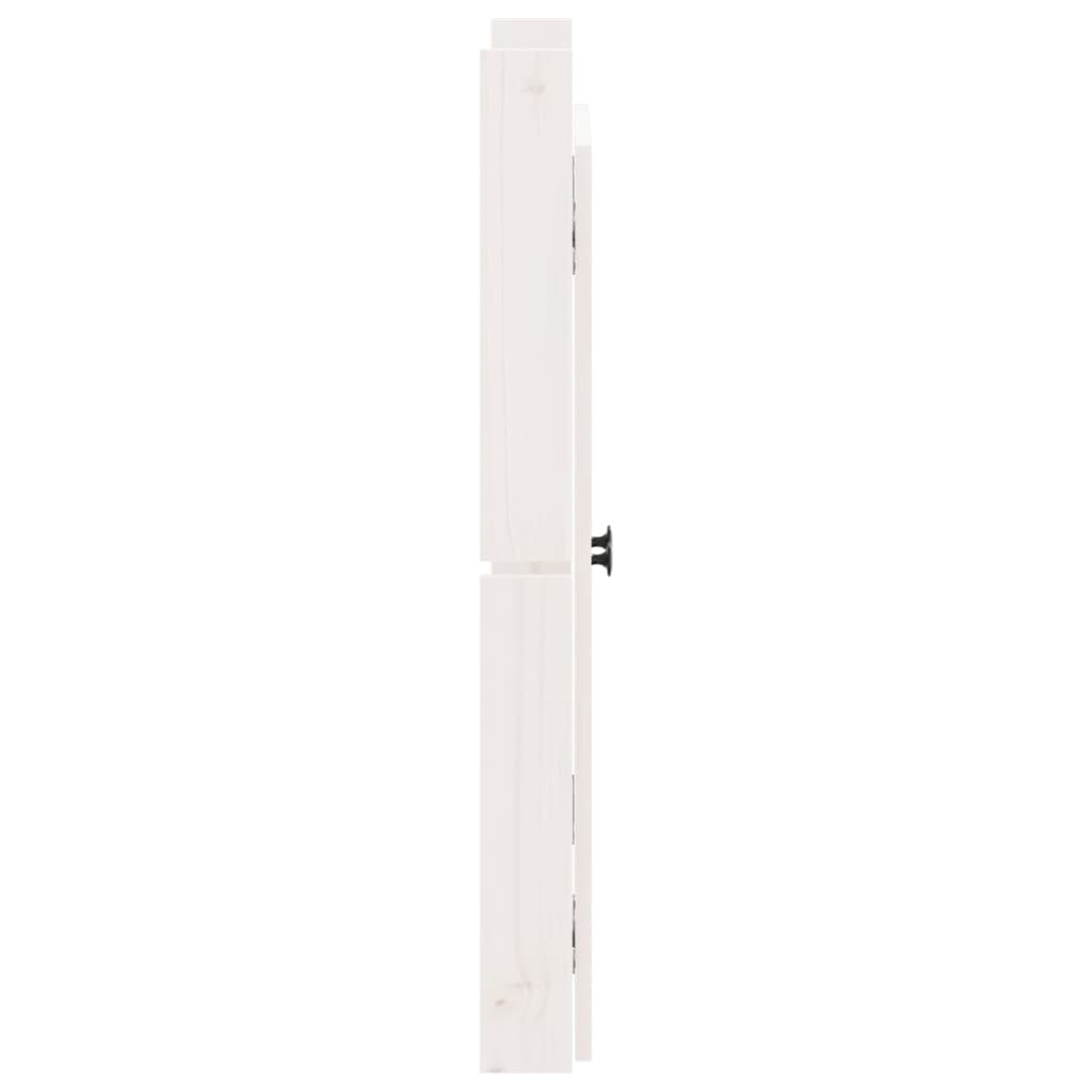 Outdoor Kitchen Doors MEPPEL 2 pcs White 50x9x82 cm Solid Wood Pine