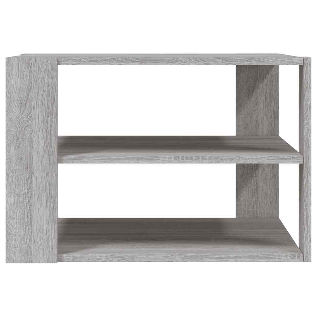 Coffee Table Grey Sonoma 58x58x40 cm Engineered Wood