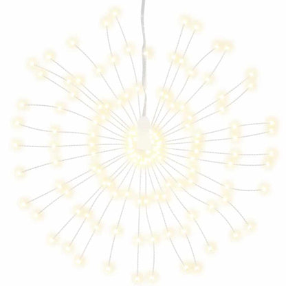 Christmas Starburst Lights 140 LEDs 4 pcs Warm White 17 cm