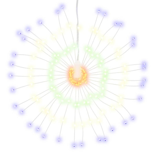Christmas Starburst Light 140 LEDs Multicolour 17 cm