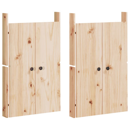 Outdoor Kitchen Cabinet MEPPEL Solid Wood Pine