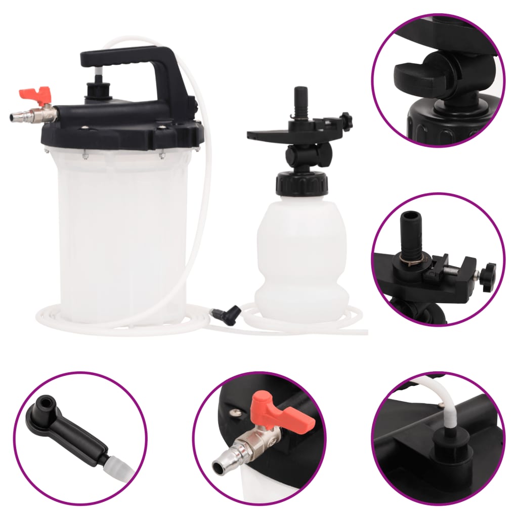 Brake Bleeder White and Black 3 L