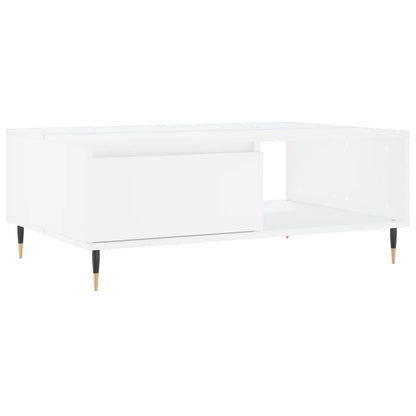 Coffee Table White 90x60x35 cm Engineered Wood