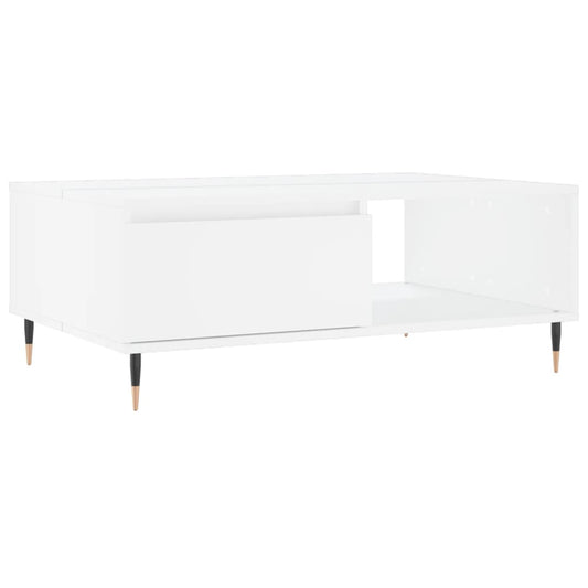 Coffee Table White 90x60x35 cm Engineered Wood