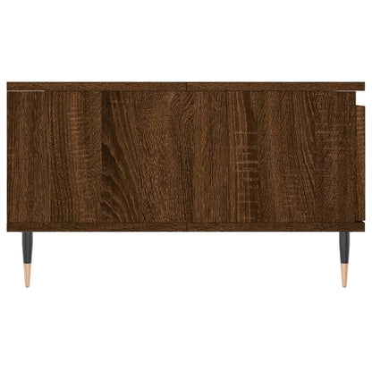 Coffee Table Brown Oak 90x60x35 cm Engineered Wood